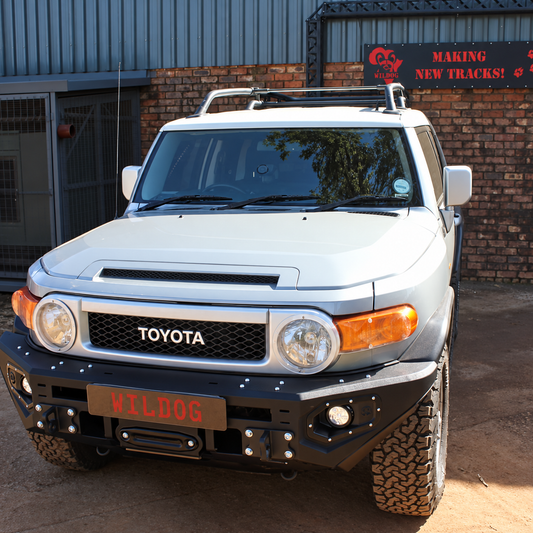 Toyota FJ Cruiser Front Replacement Bumper (No Nudge), Black