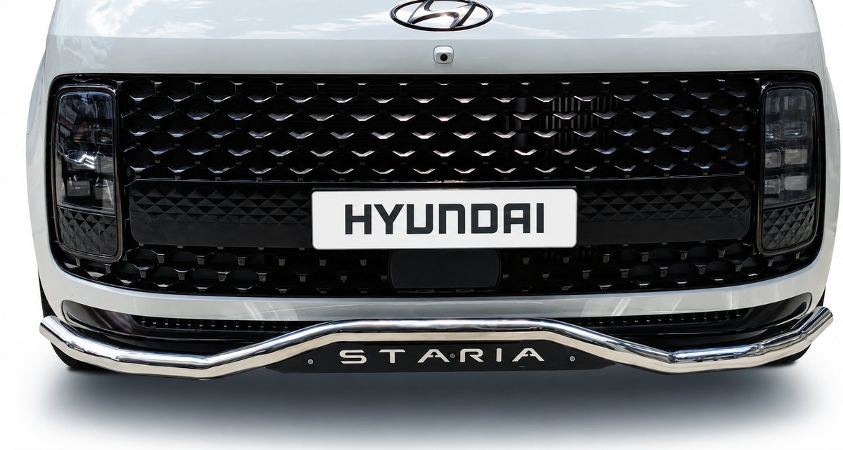 Hyundai Staria 2021 Polished Stainless Steel Front Styling Bar