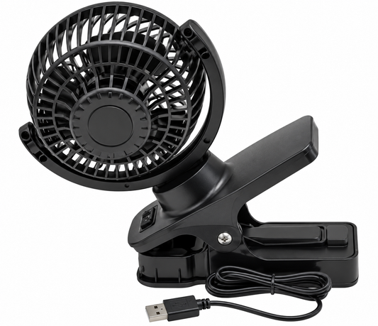4 Inch USB Clip-On Fan 5V