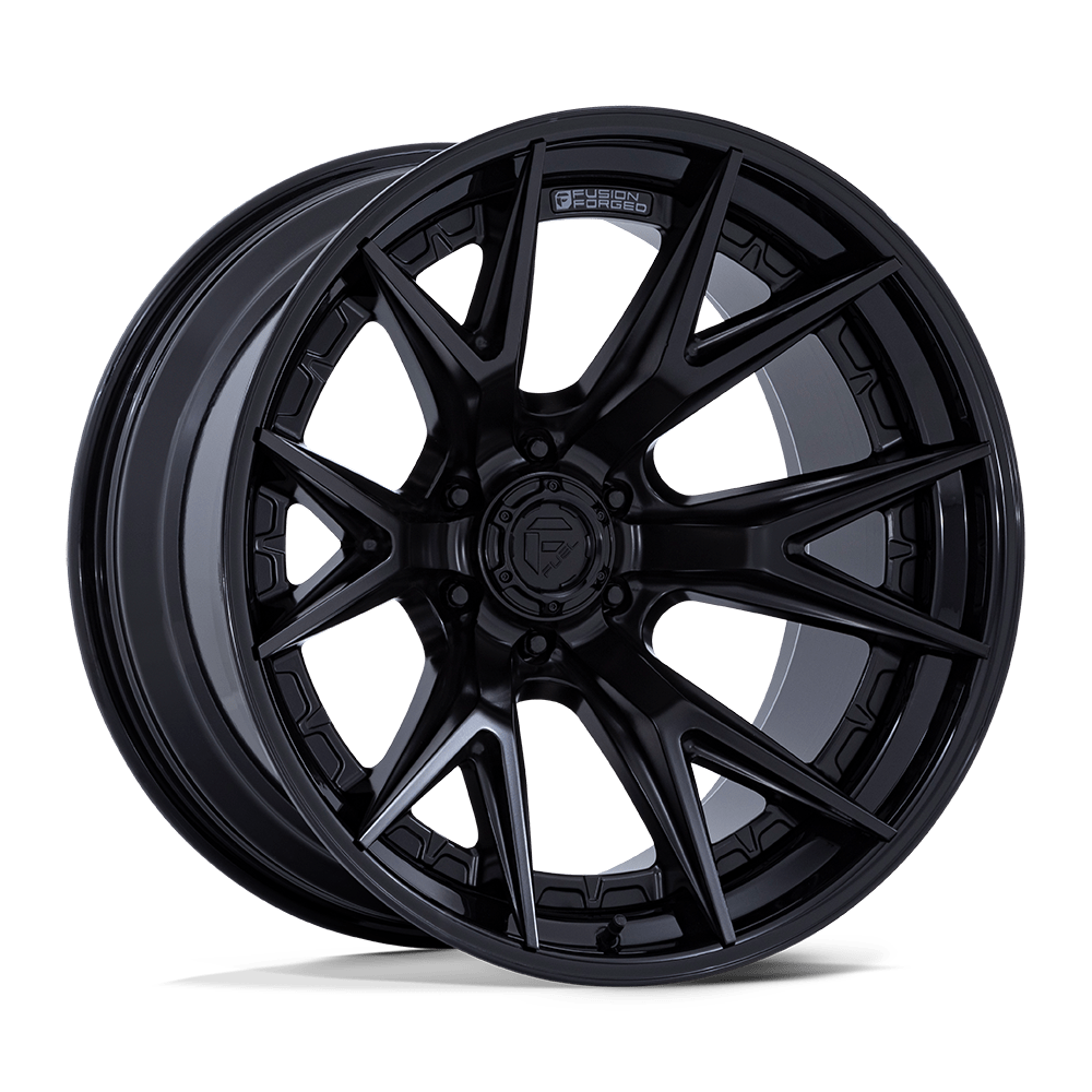 Catalyst Alloy Wheel – Matte Black with Gloss Black Lip