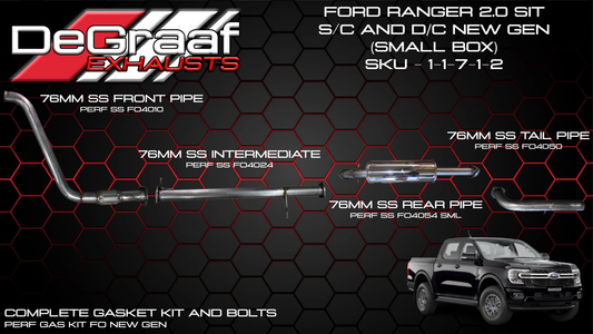 Ford Ranger Bi-Turbo Small System New Generation 2023 - Onwards