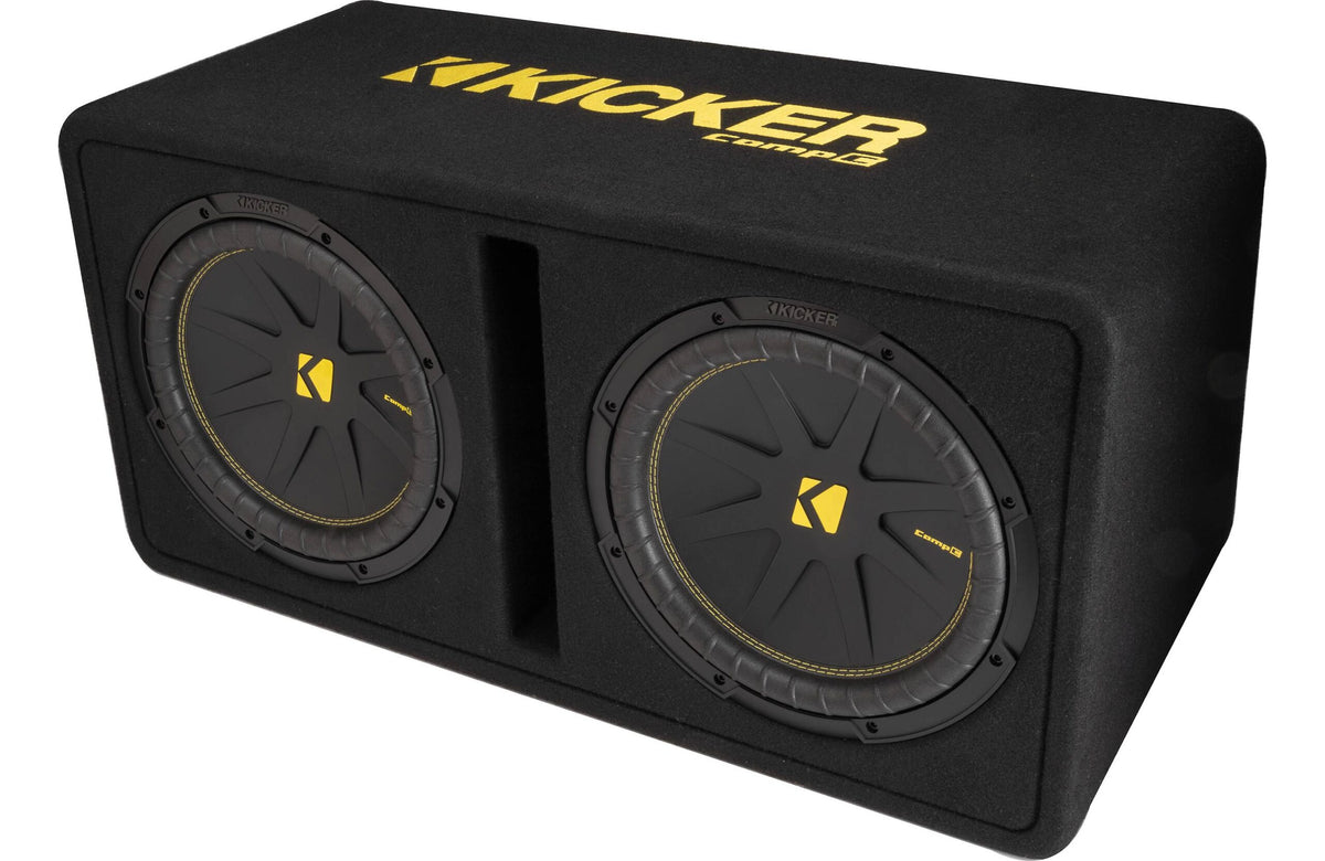Kicker 12inch 2ohm CompC Subwoofer Enclosure