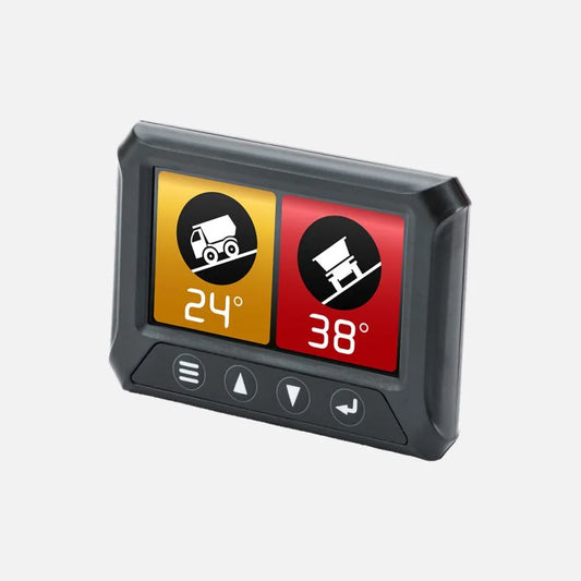 Dual Axis Inclinometer - Active, Incl. 1° Sensor