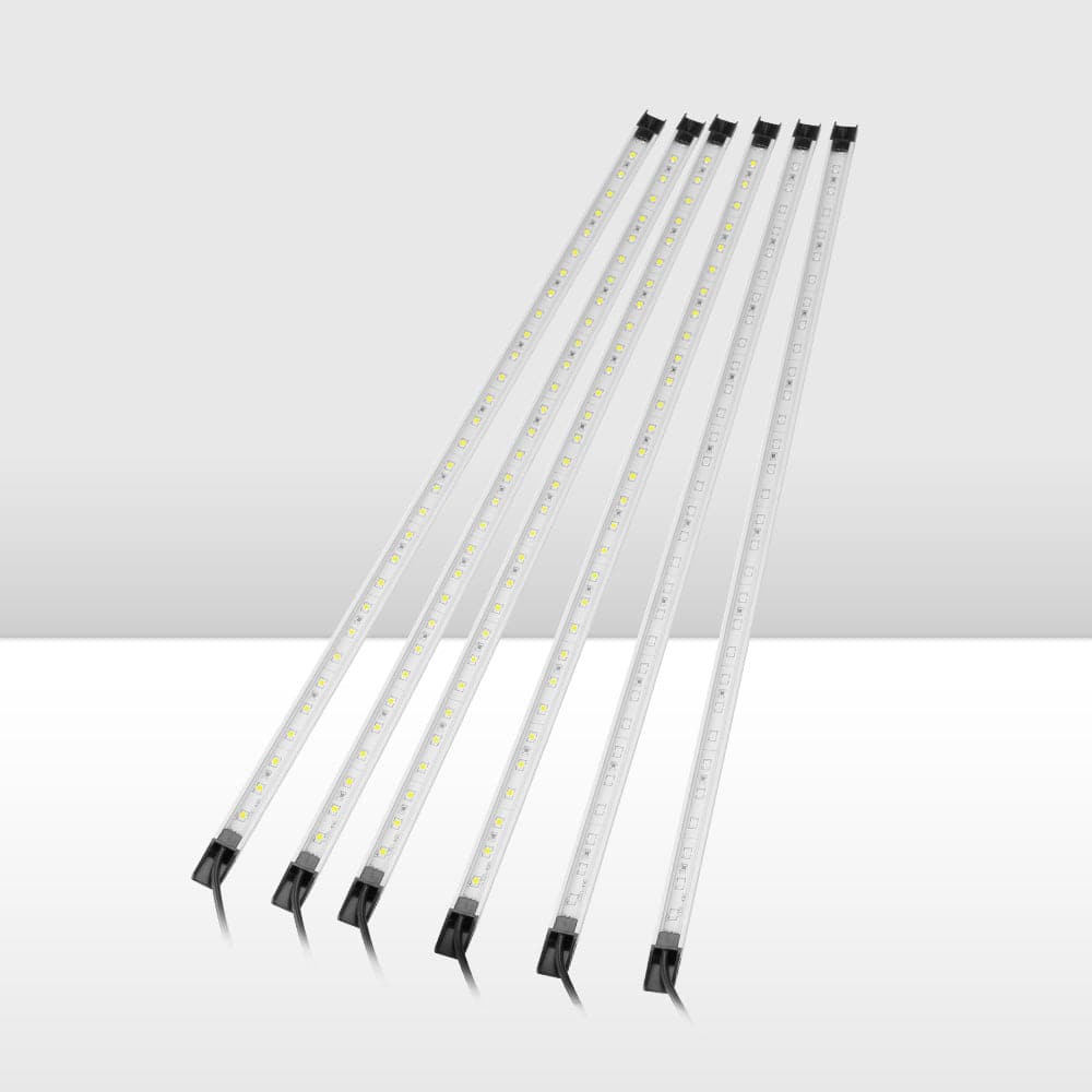 Lightfox 12V Dual-Colour LED Camping Light Bar Kit – 6 Piece