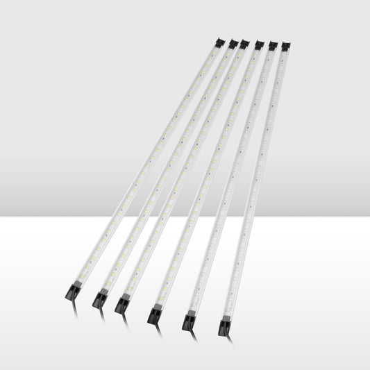 Lightfox 12V Dual-Colour LED Camping Light Bar Kit – 6 Piece