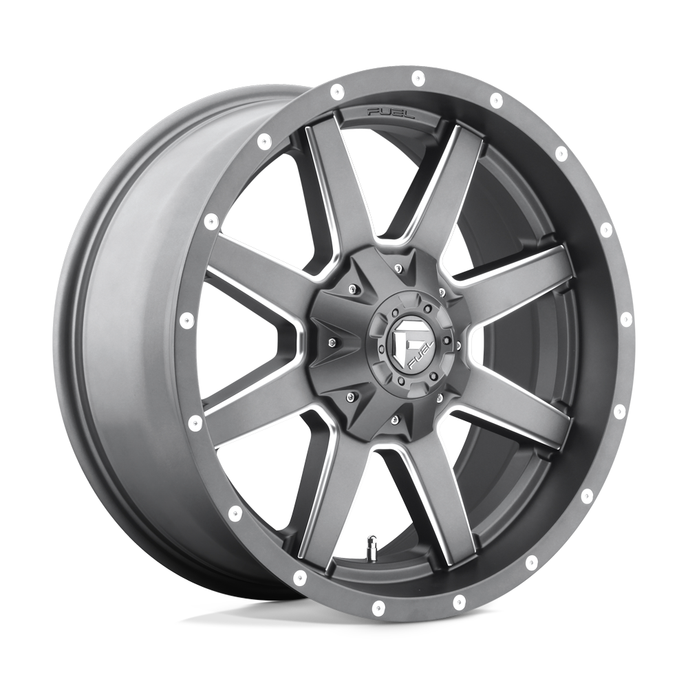 Maverick Alloy Wheel – Matte Gun Metal Milled