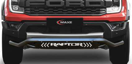 Ford Ranger Raptor Next Gen Black Coated Stainless Steel Front Styling Bar
