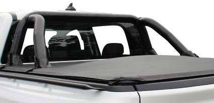 Ford Ranger Next Gen Single Cab Black Coated Stainless Steel Fleet Sports Bar - Top Mount