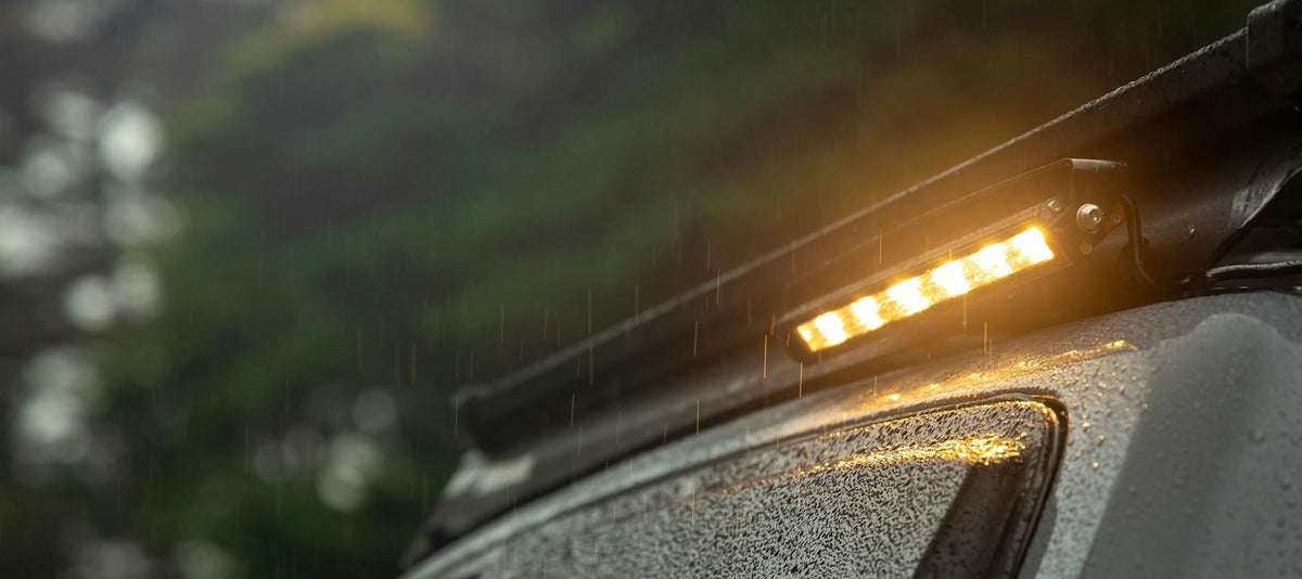 STEDI Micro V2 13.9" 24 LED Flood Light — Amber (2700K) — view 2