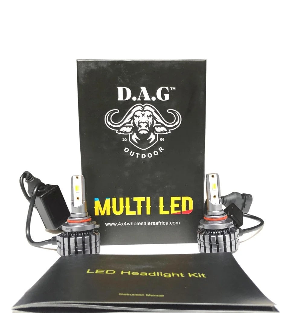 H16/H18/H19 Multi Color LED Headlight replacement globe