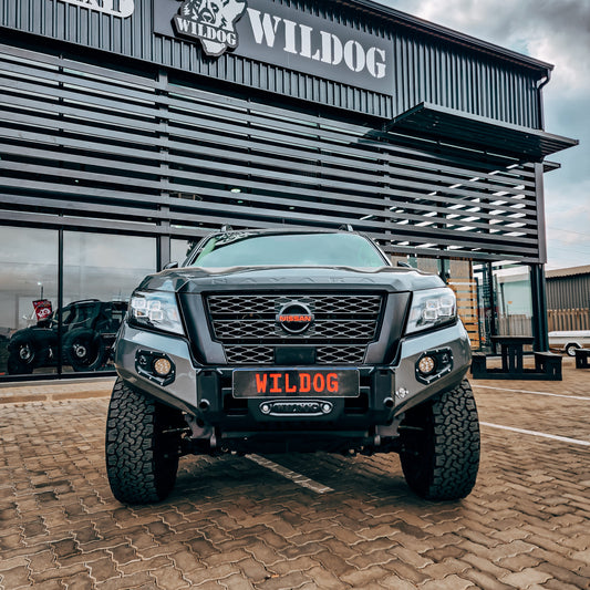 Nissan Navara 2021 Front bumper, Spotlight Brackets, Colour