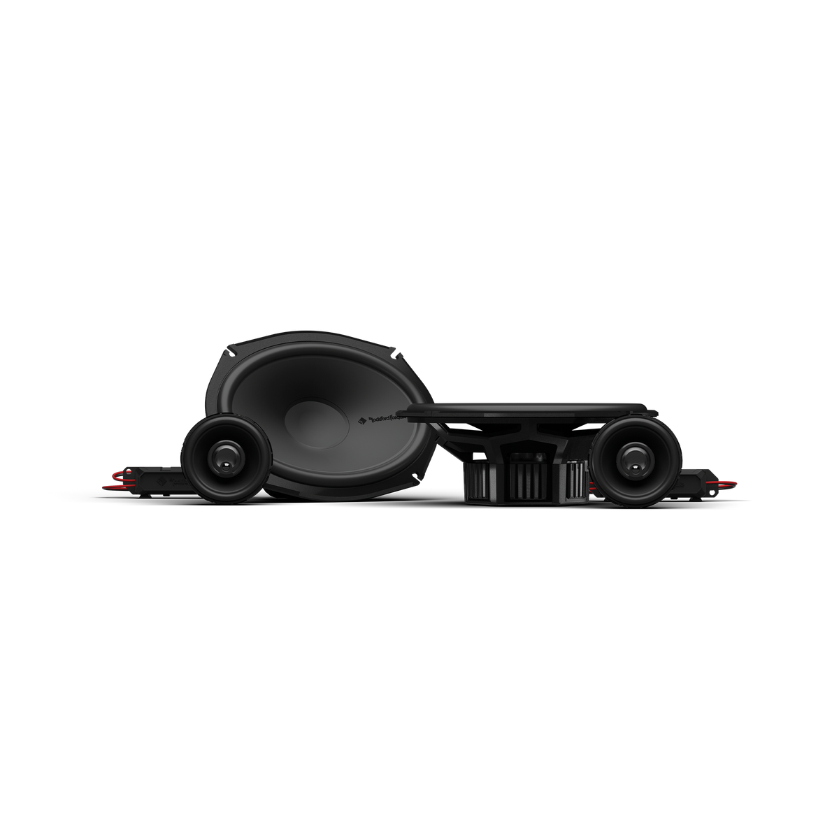 Punch P3 6x9-inch 3-Way Component Speakers – 3.5-inch Midrange