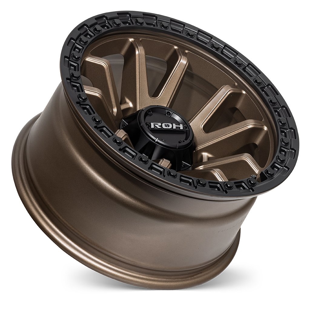 Raid 5 Alloy Wheel – Bronze Centre Black Lip – 17x9 – 5x150 – ET-59
