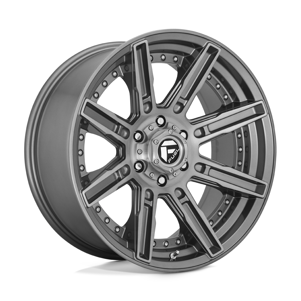 Rogue Platinum Alloy Wheel – Brushed Gun Metal Tinted Clear