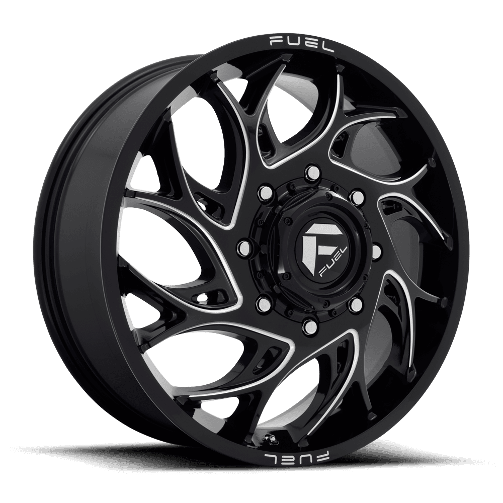 Runner Dually Alloy Wheel – Gloss Black Milled