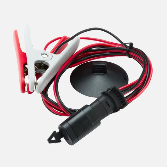 12V Charging Cable with Clamps