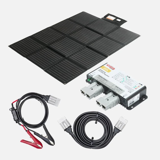 240W Monocrystalline Folding Solar Blanket Kit
