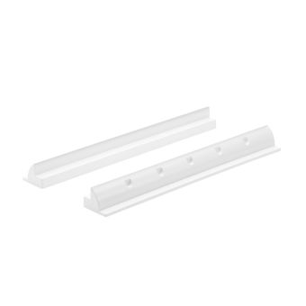ABS Plastic Solar Panel Spoiler Mounting Brackets (x2)