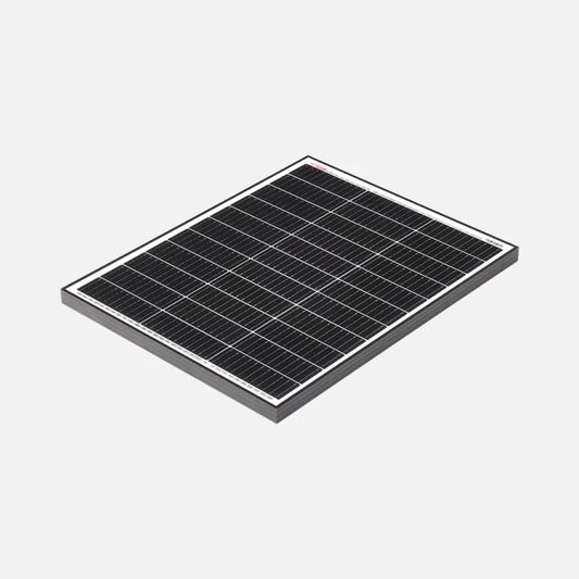 80W Monocrystalline Black Frame Solar Panel