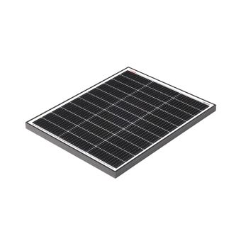 80W Monocrystalline Black Frame Solar Panel