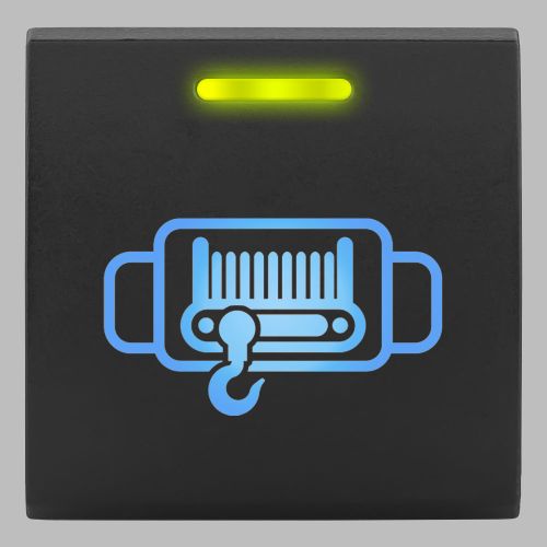 STEDI Square Type Push Switch — Winch Power — view 4