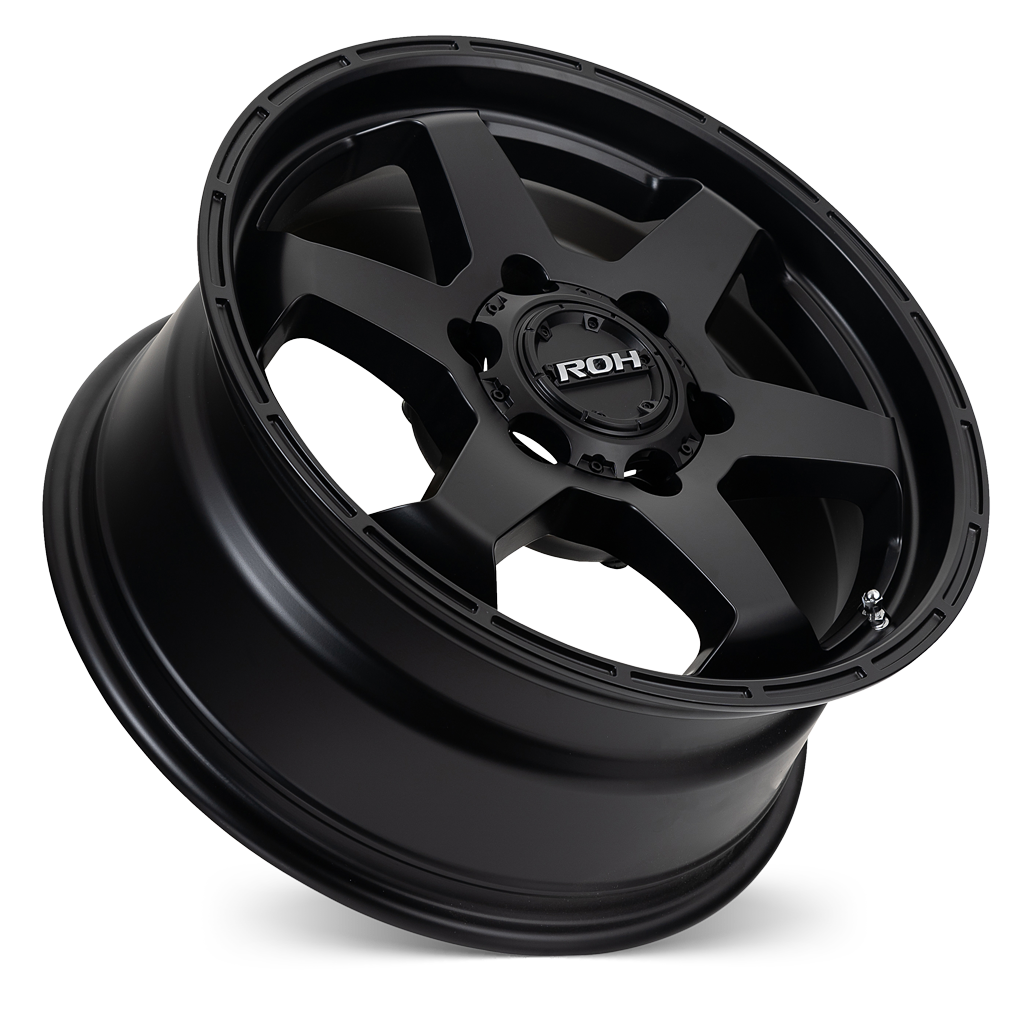 Torque Alloy Wheel – Matte Black – 17x8 – 6x130 – ET+40