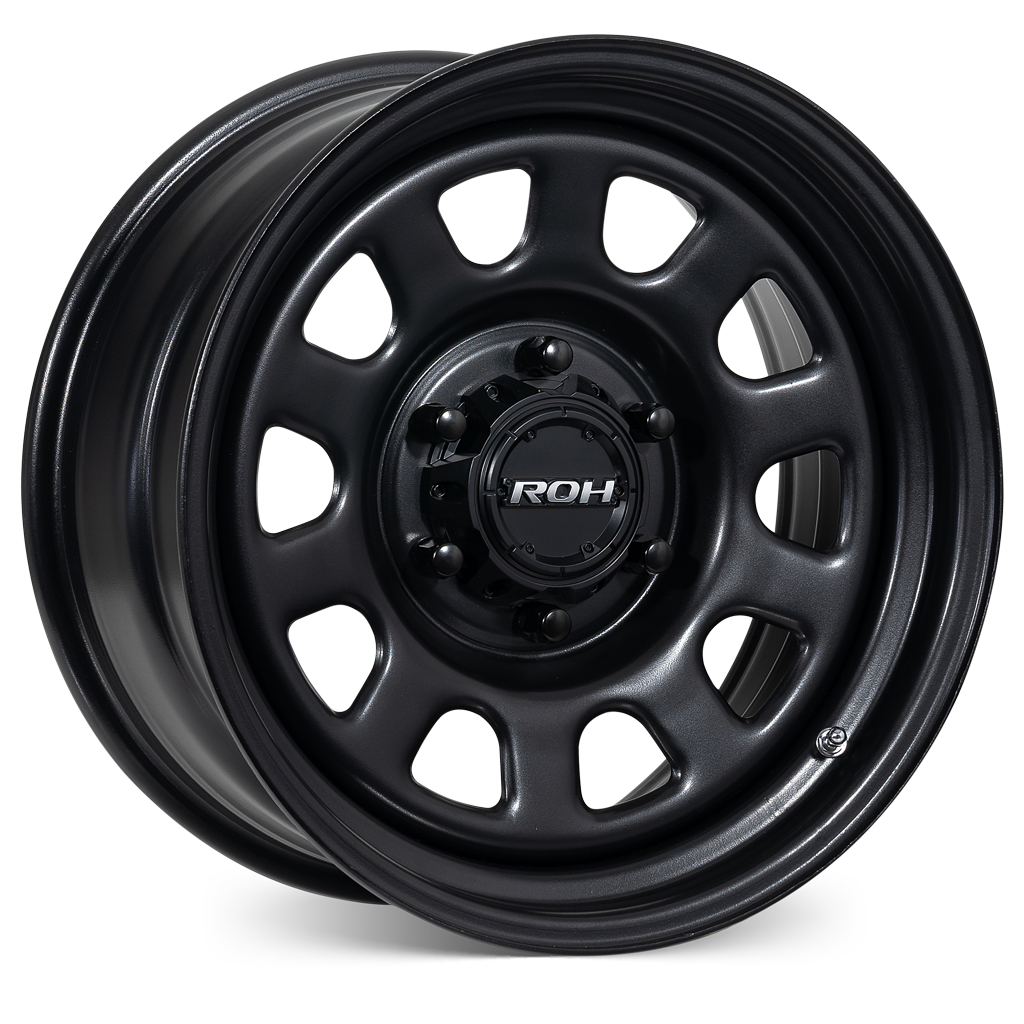 Trak D Steel Wheel – Matte Black – 16x8 – 6x139.7 – ET+15