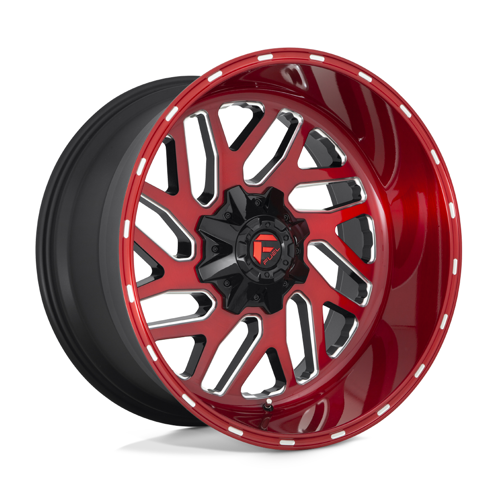 Triton Alloy Wheel – Candy Red Milled