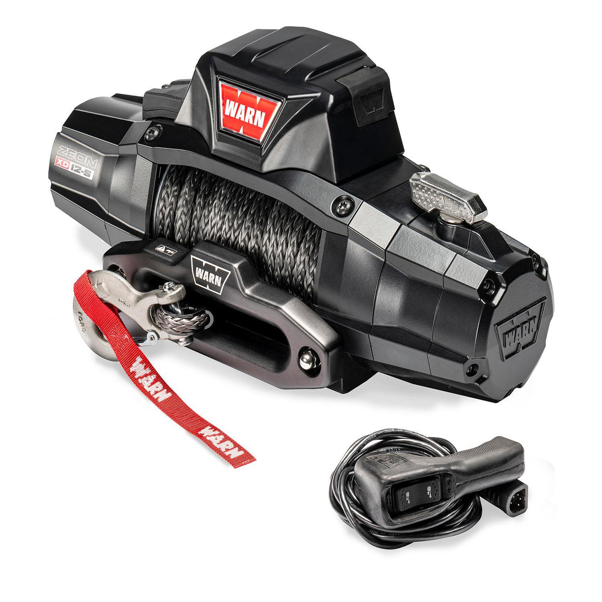 WARN ZEON XD 12000LB (5443KG) SYNTHETIC ROPE WINCH