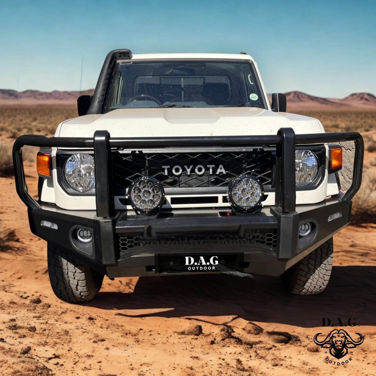 Toyota Land Cruiser 79 Series Front Bumper – 2024+
