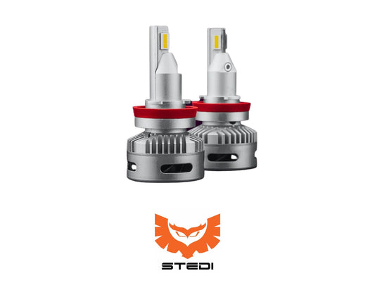 STEDI Projector H11 / H9 / H8 LED Headlight Globes (Pair)
