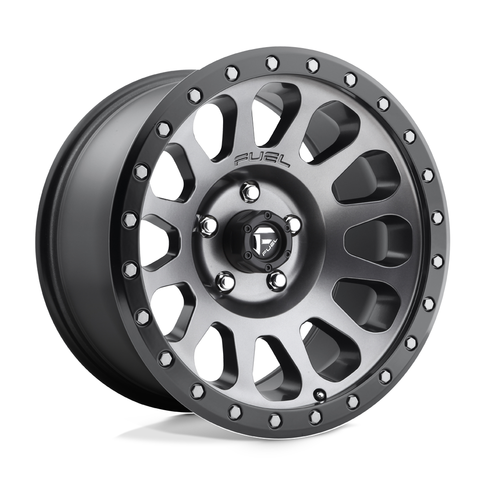 Vector Alloy Wheel – Matte Gun Metal Black Bead Ring