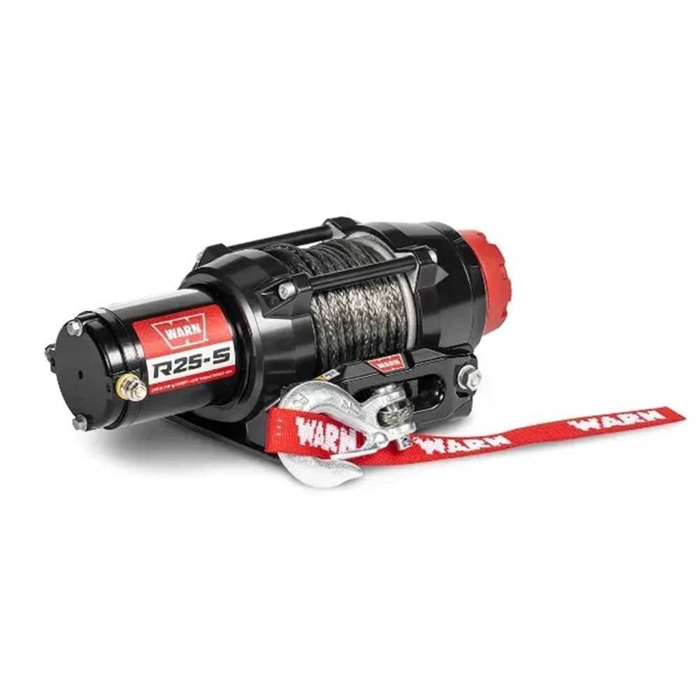 WARN R-SERIES 2500LB (1100KG) 12V ATV WINCH WITH SYNTHETIC ROPE