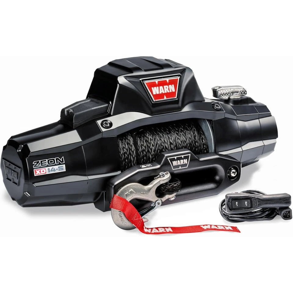 WARN ZEON XD 14000LB (6350KG) SYNTHETIC ROPE WINCH